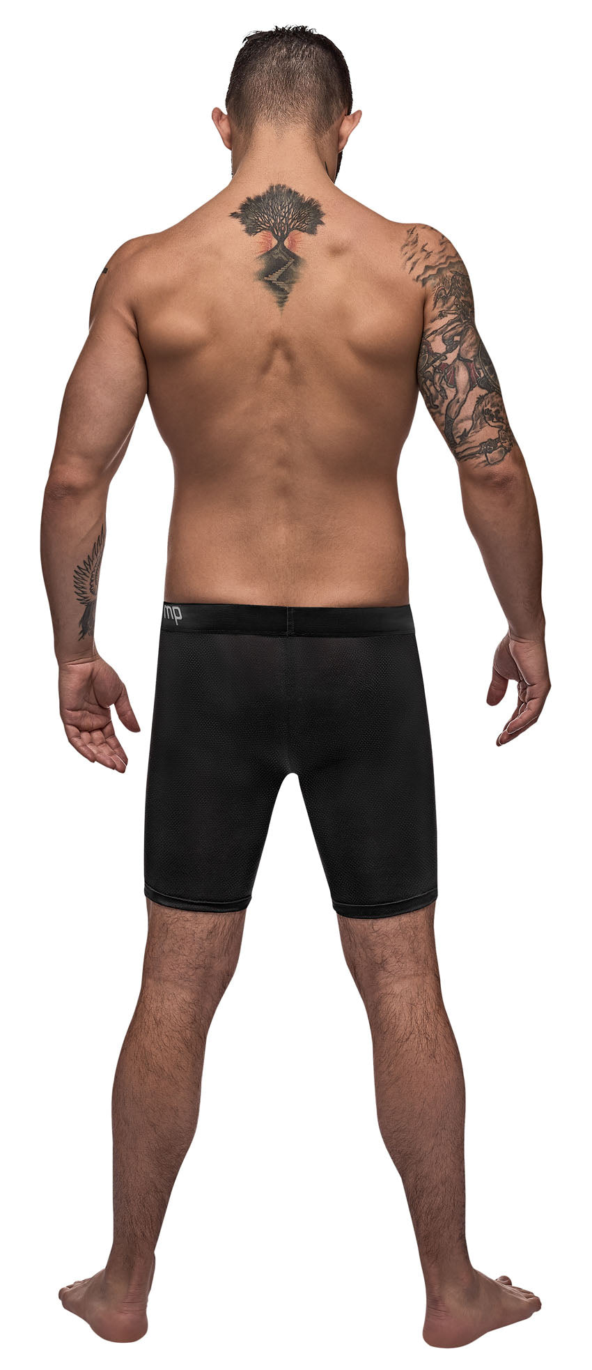 Black Nite Long Leg Short - Black - Small
