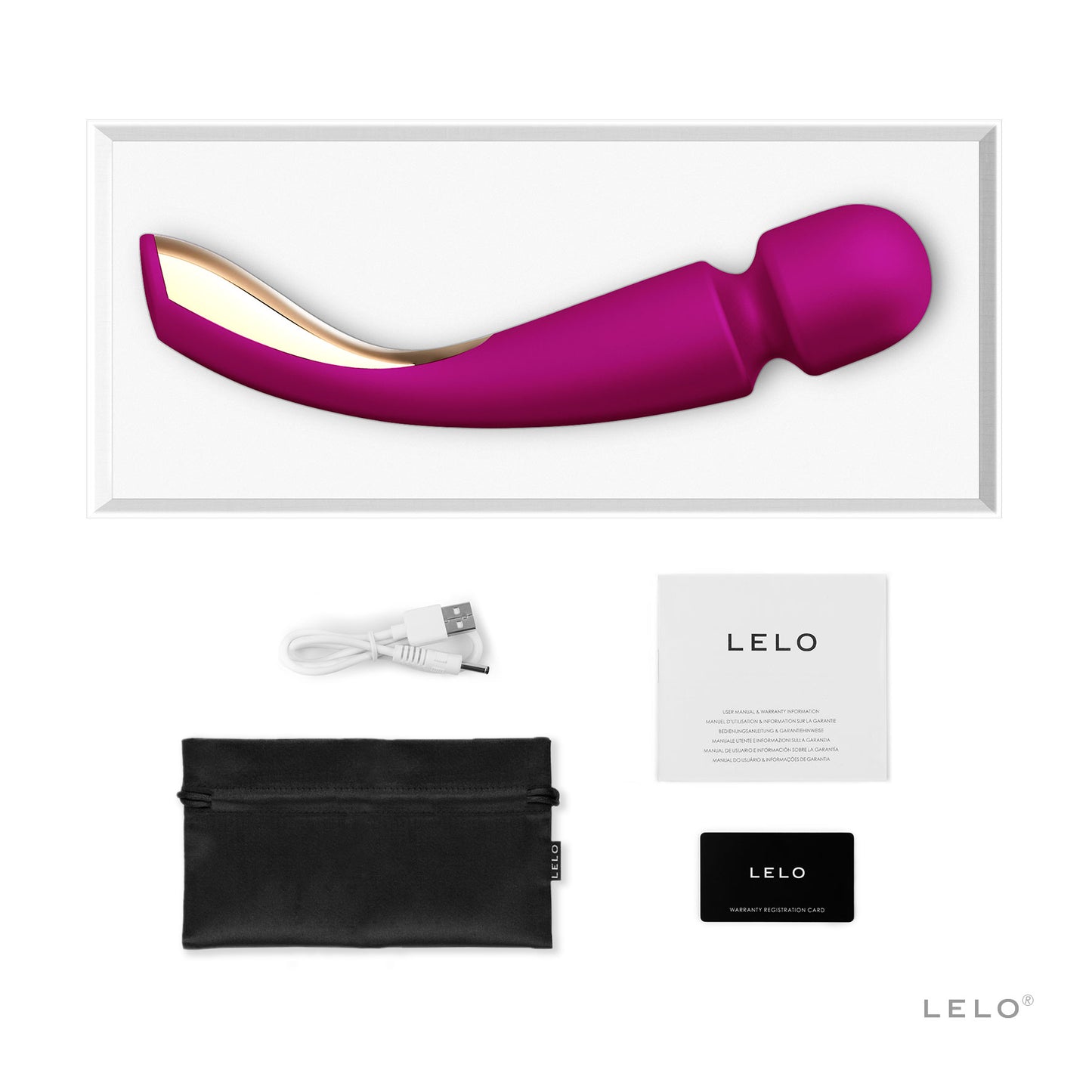 Smart Wand 2 - Large - Deep Rose