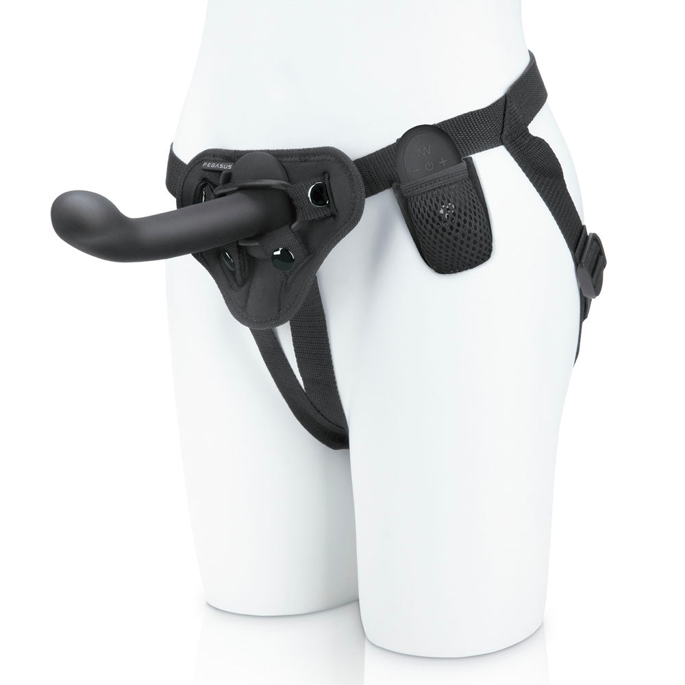 Pegasus 6 Inch P-Spot / G-Spot Peg - Black