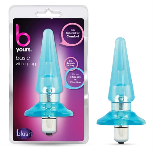 Sassy Vibra Plug - Blue BL-10502