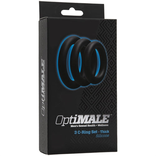 Optimale 3 C Ring Set - Thick - Black DJ0690-04