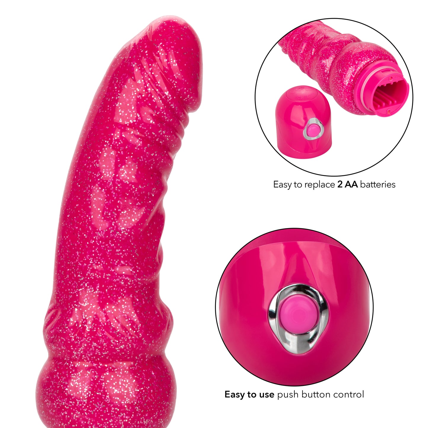Naughty Bits Lady Boner Bendable Personal Vibrator SE4410653