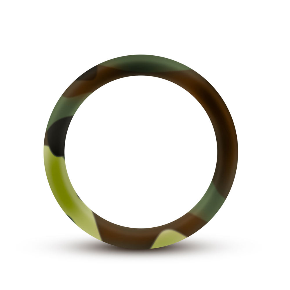 Performance - Silicone Camo Cock Ring - Green Camoflauge BL-91169