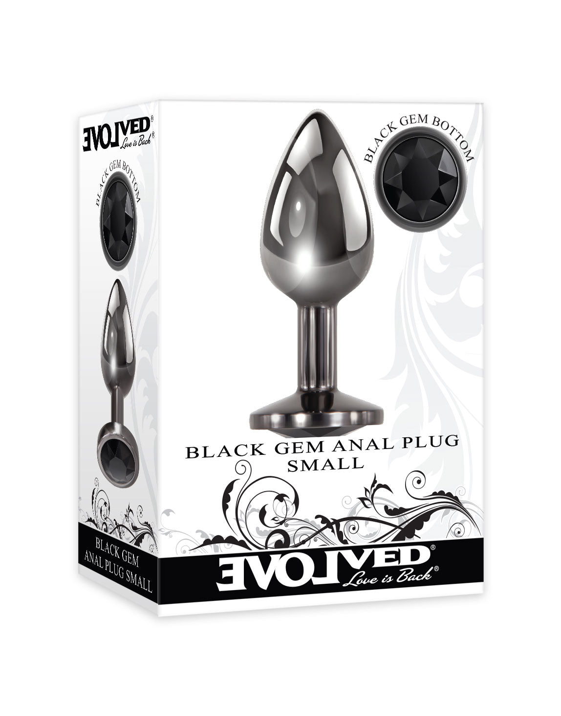 Black Gem Anal Plug - Small EN-BP-8584-2