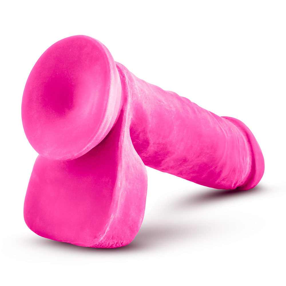 Au Natural - Bold - Hero - 8 Inch Dildo - Pink BL-36460