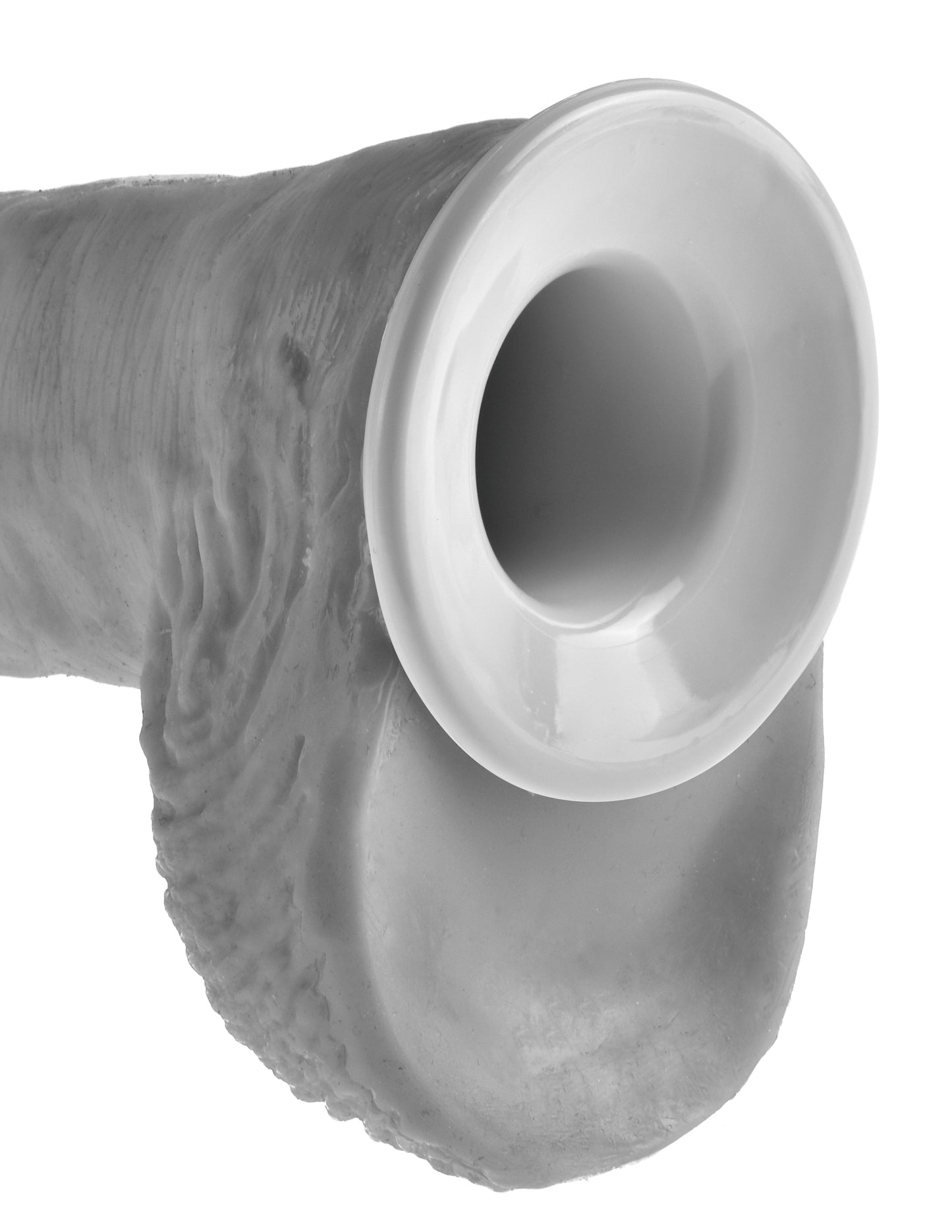 King Cock 11" Hollow Strap on Suspender System - Flesh PD5642-21