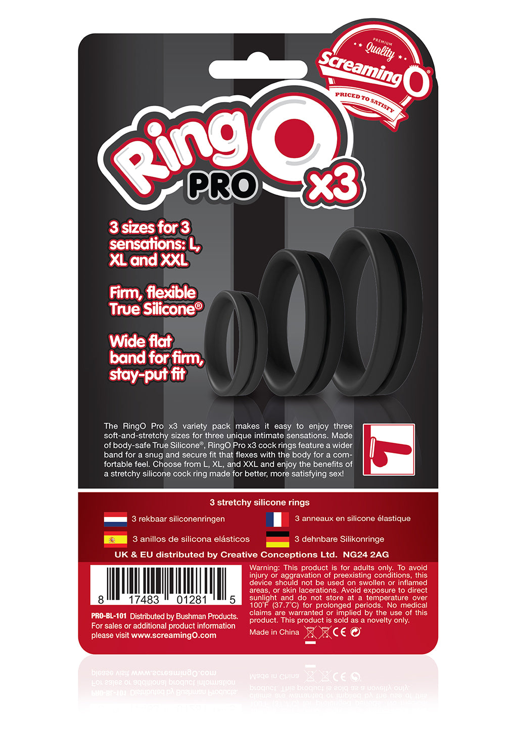 Ringo Pro X3 - Black PRO-BL-101E