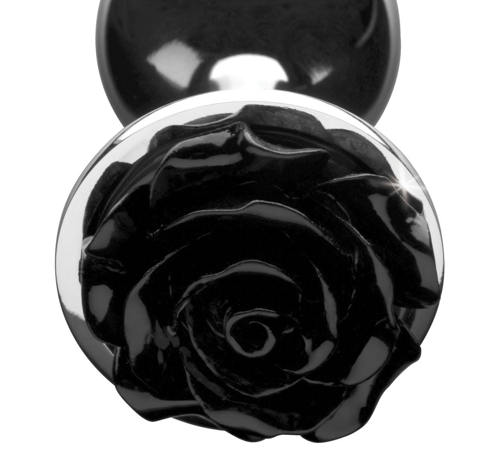 Black Rose Anal Plug - Small BTYS-AF635-SMALL
