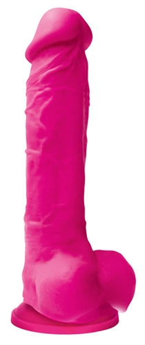 Colours Pleasures - 8" Dildo - Pink NSN0405-24