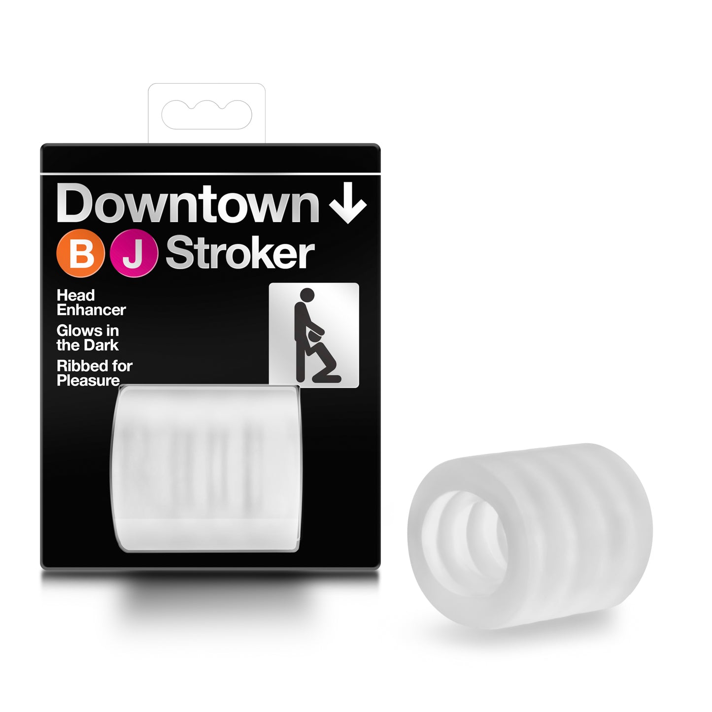 X5 Men - Downtown Bj Stroker - Clear BL-02312