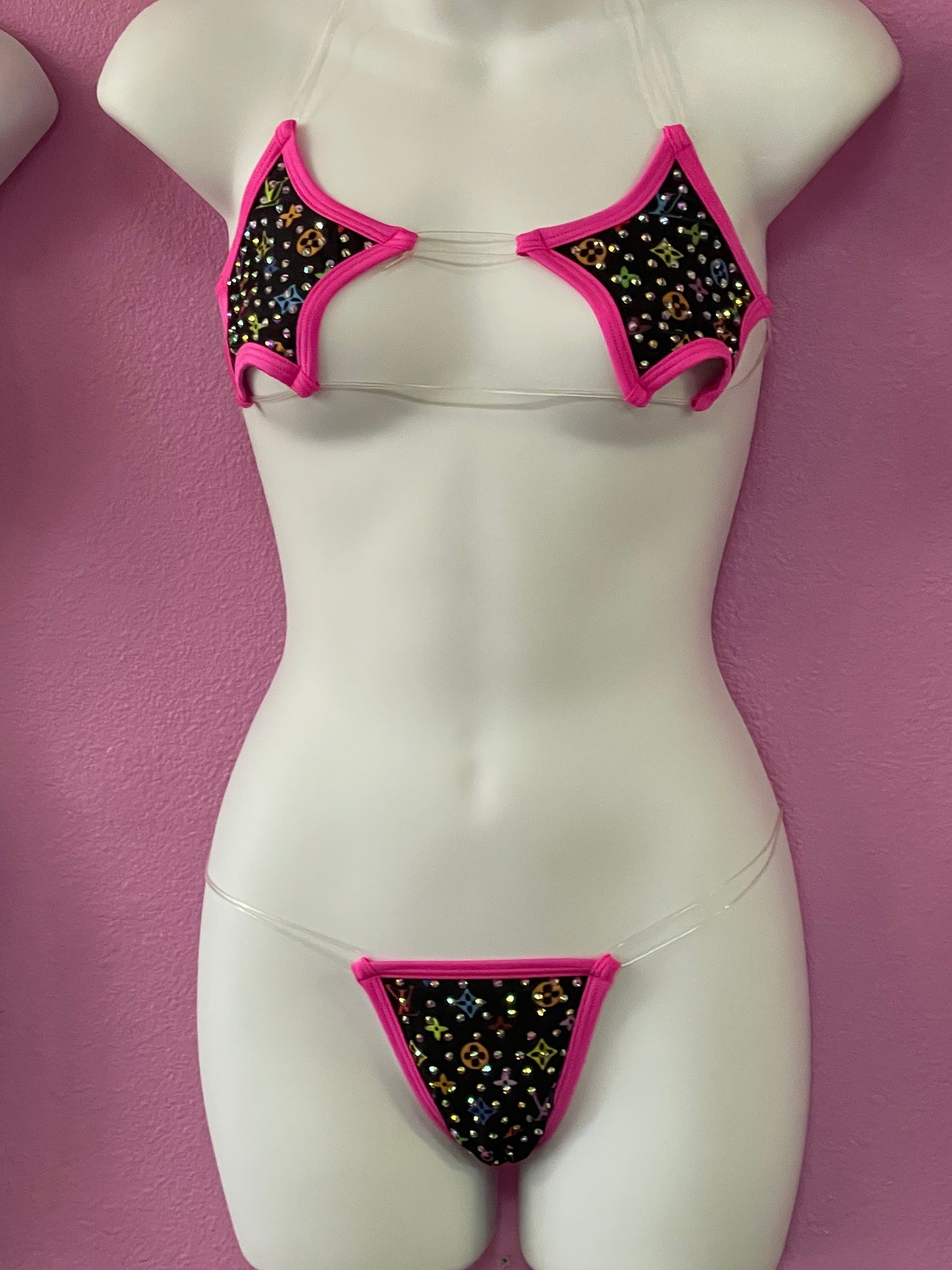 2 Pc Star Rhinestone