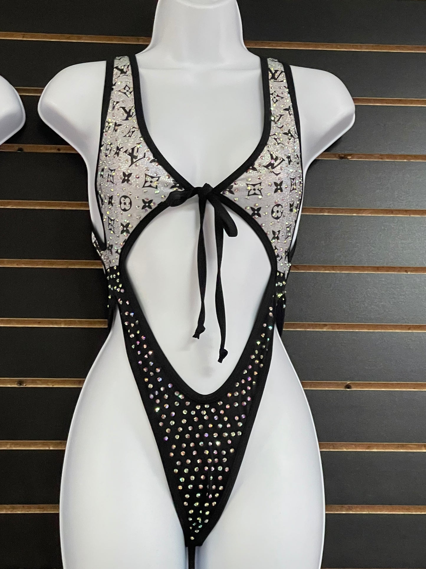 Bottumz Up Rhinestone One Piece