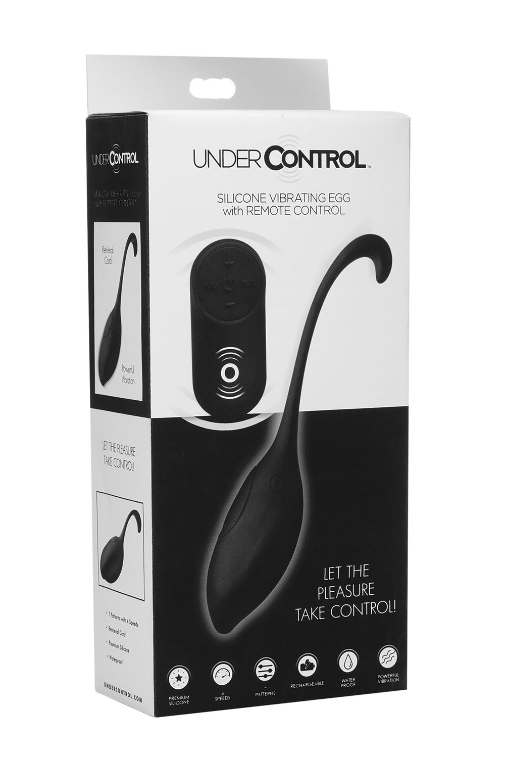Silicone Vibrating Egg With Remote Control UC-AF868