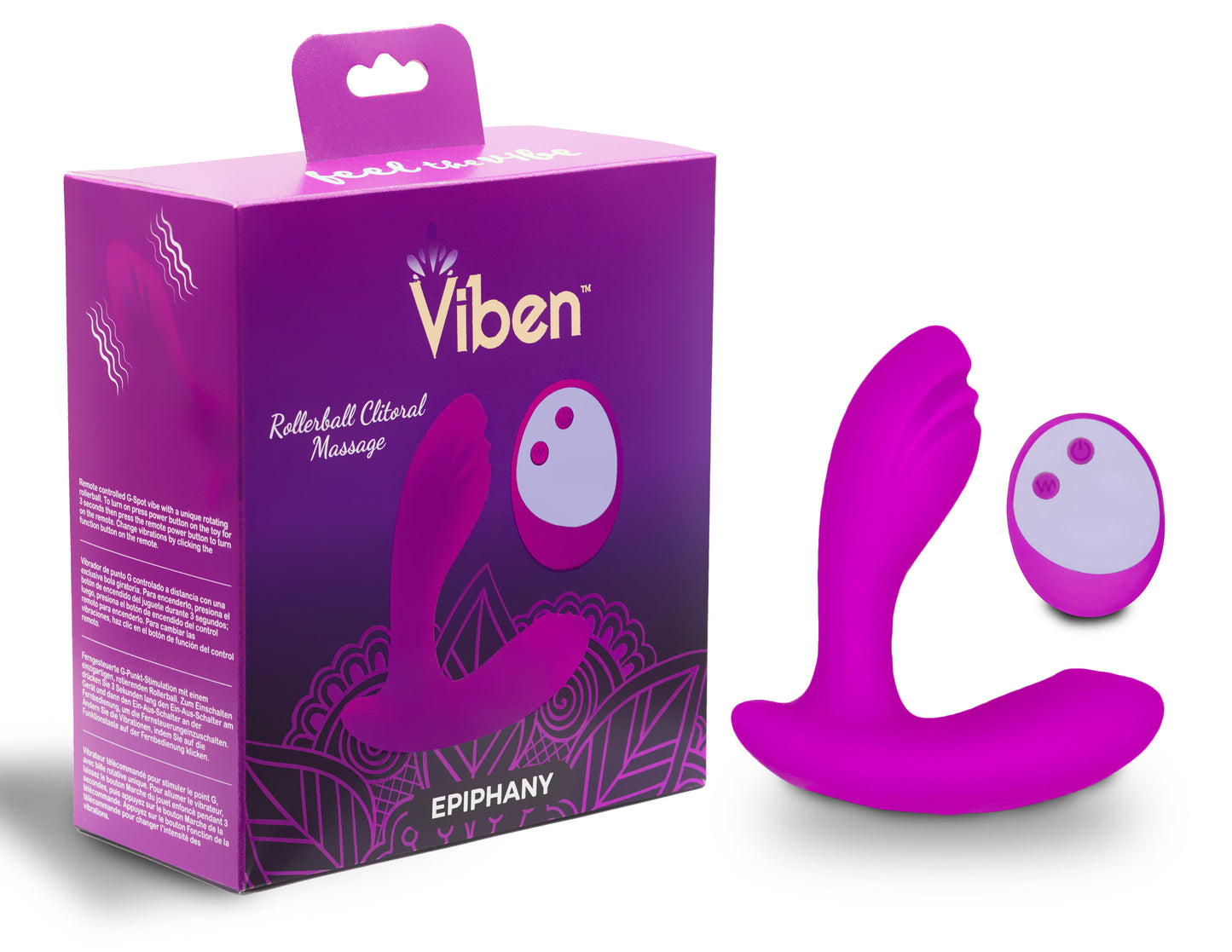 Epiphany - Berry - Rollerball Clitoral Massager VB-66103