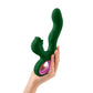Pallina Triple-Action Rabbit Vibrator - Green