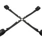 Velvet Noir Adjustable Hog Tie and Cuff Set