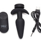 Interchangeable 10x Vibrating Small Silicone Anal Plug With Remote