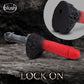The Realm - Lycan - Lock on Werewolf Dildo - Red
