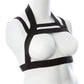 Gender Fluid Majesty Harness - Small-Large - Black