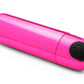 10x Rechargeable Vibrating Metallic Bullet - Pink