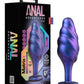Anal Adventures Matrix - Bumped Bling Plug -  Sapphire