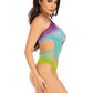 Ombre Halter Bodysuit - One Size - Ocean
