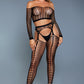 Run the World Bodystocking - One Size - Black