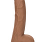 Silicone Studs 8 Inch - Brown