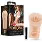 Enlust Georgia Male Masturbator With Bullet Vibrator - Beige