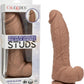 Silicone Rechargeable Big Dick Energy Studs - Brown