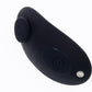 Hidden Pocket Strap on With Remote Control Vibrator - Black