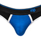 Retro Sport Panel Jock - S/ M - Black/ Blue