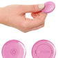 Threesome Rock n' Grind Silicone Vibrator - Pink