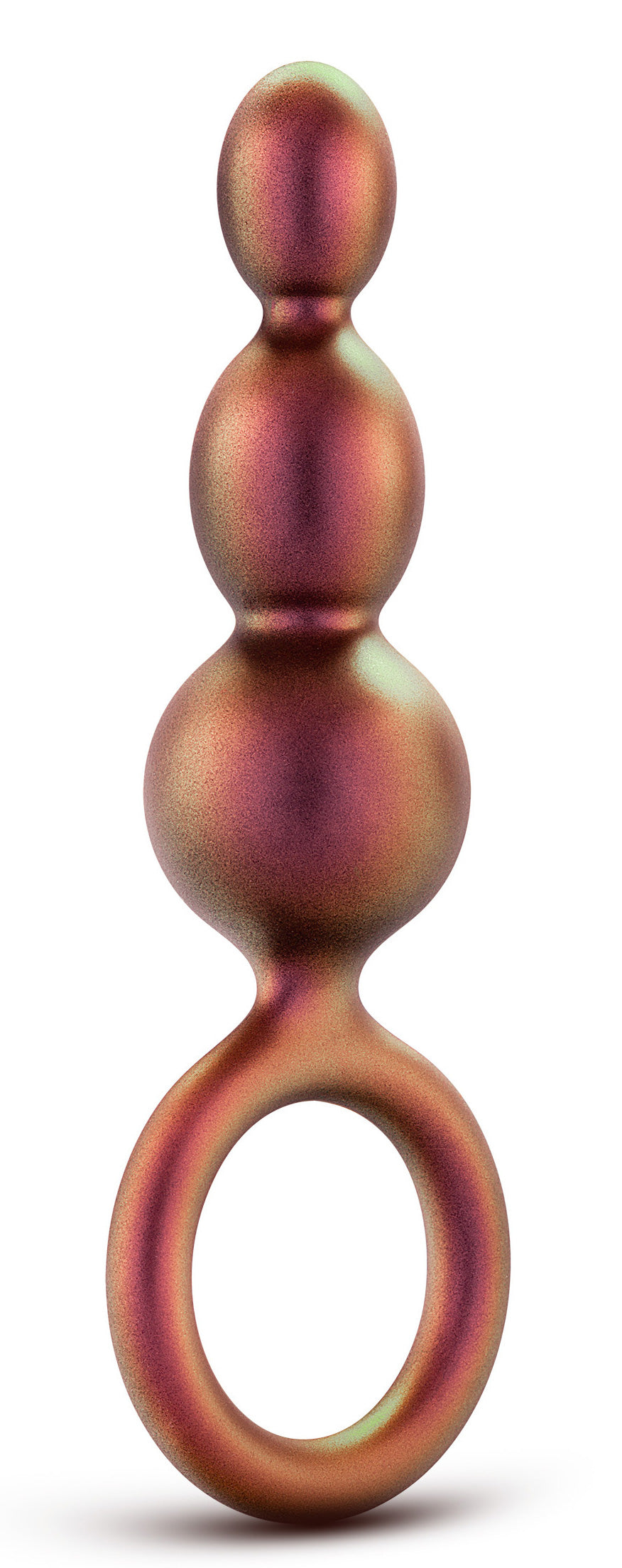 Anal Adventures Matrix - Beaded Loop Plug - Copper