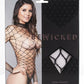Dancing All Night Bodystocking - Black - One Size