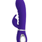 Prescott Super Soft Rabbit Silicone Vibrator - Purple