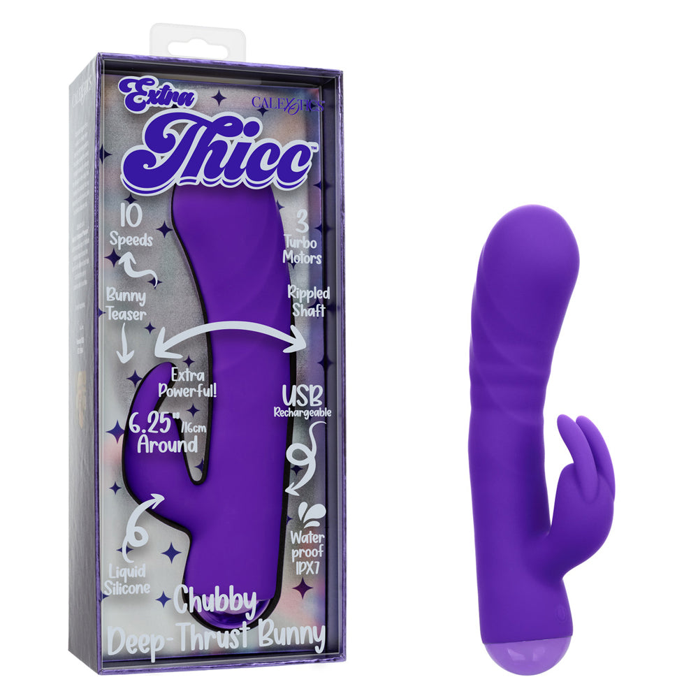 Extra ThiccChubbyDeep Thrust Bunny - Purple