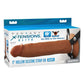 Fantasy X-Tensions Elite 9" Silicone Hollow Strap on - Brown