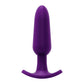 Bump Plus - Rechargeable Remote Control Anal Vibe - Deep Purple