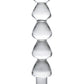 Drops Anal Links Glass Dildo
