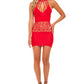 Rich B Phase Dress - One Size - Red