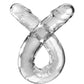 18 Inch Double Dildo - Clear