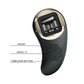 Nathan Double Pleasure Remote Control Vibrator - Black