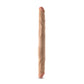 Dr. Skin Plus - 14 Posable Double Dong - Beige