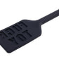 Edge Fuck Toy Silicone Paddle - Black