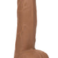 Silicone Stud 6 Inch - Brown