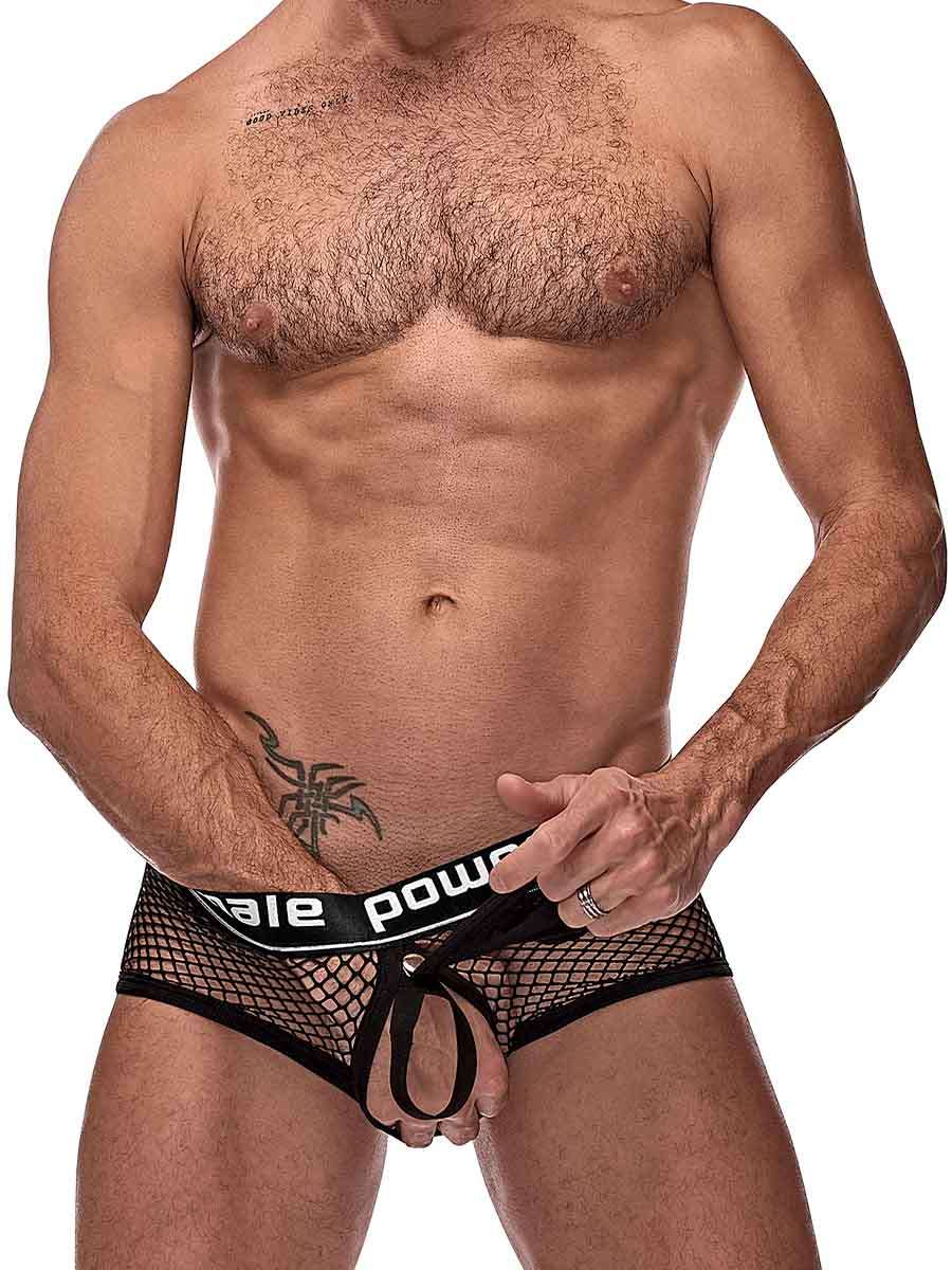 Cock Pit Net Mini Cock Ring Short - Extra Large -  Black