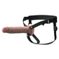 Fantasy X-Tensions Elite 9" Silicone Hollow Strap on - Light