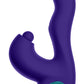 Klio Triple Action Thumping Rabbit Vibrator - Dark Purple