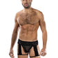Midnight Stride Garters - Os - Black